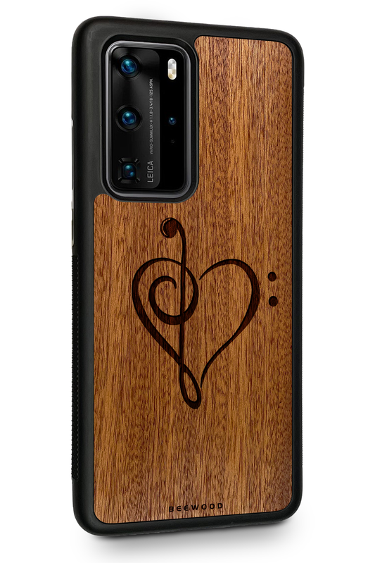 Drevený kryt Huawei - BeeWood HUSĽOVÝ KĽÚČ