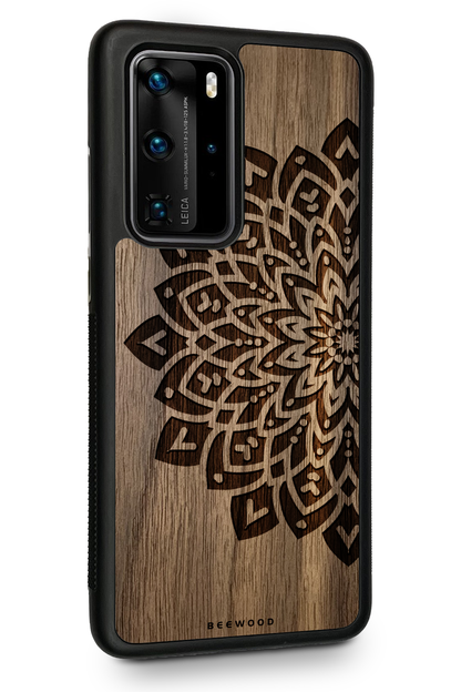 Drevený kryt Huawei - BeeWood MANDALA