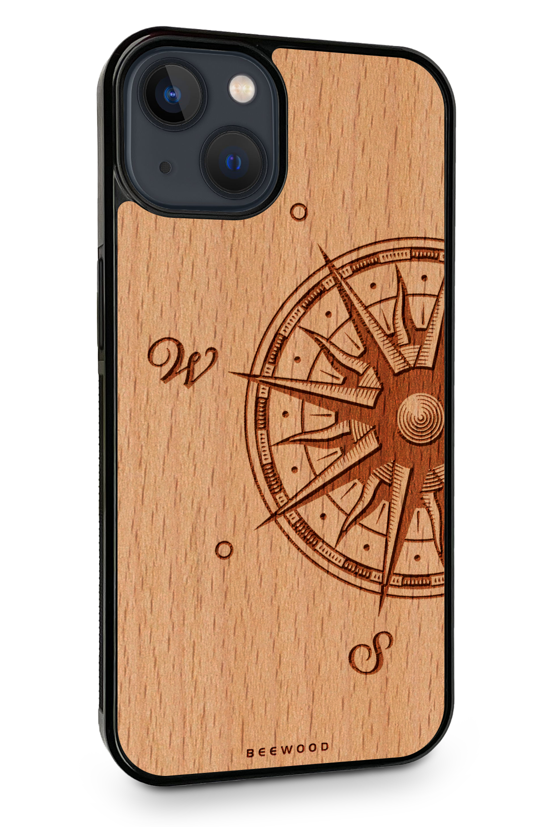 Drevený kryt iPhone - BeeWood COMPASS