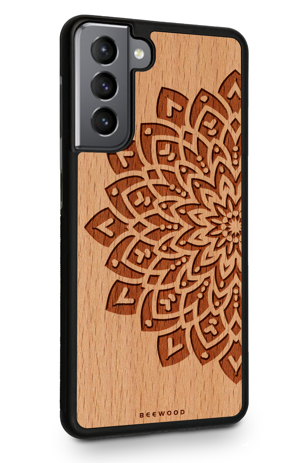 Drevený kryt Samsung - BeeWood MANDALA