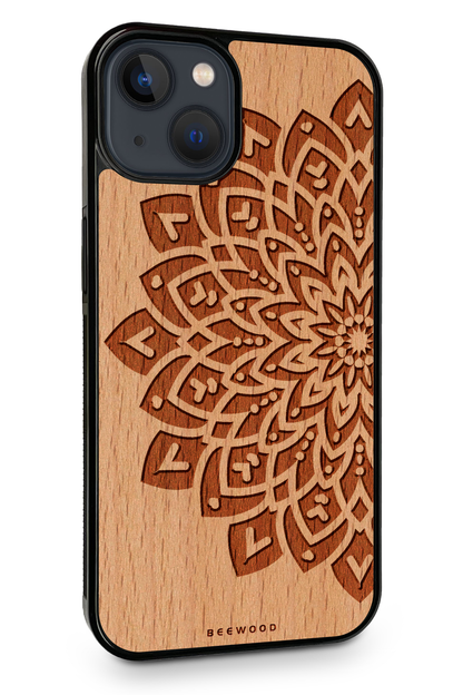 Drevený kryt iPhone - BeeWood MANDALA