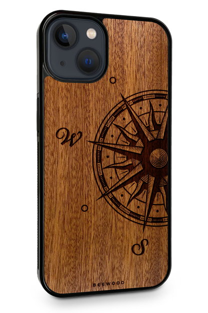 Drevený kryt iPhone - BeeWood COMPASS