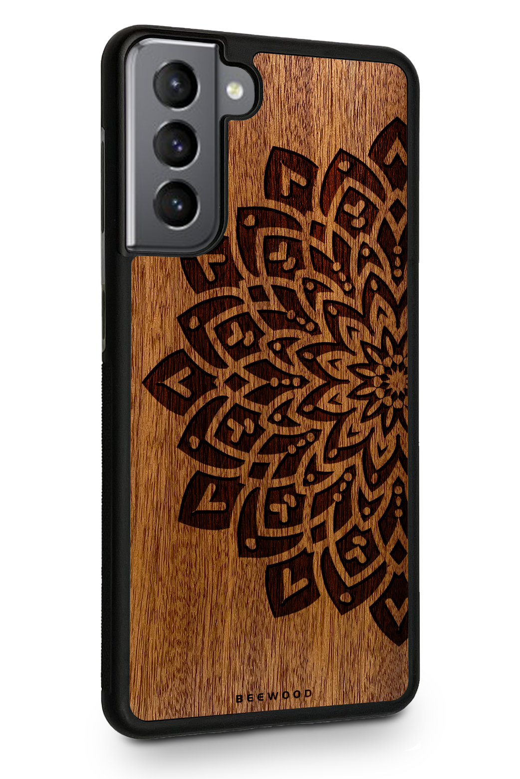 Drevený kryt Samsung - BeeWood MANDALA