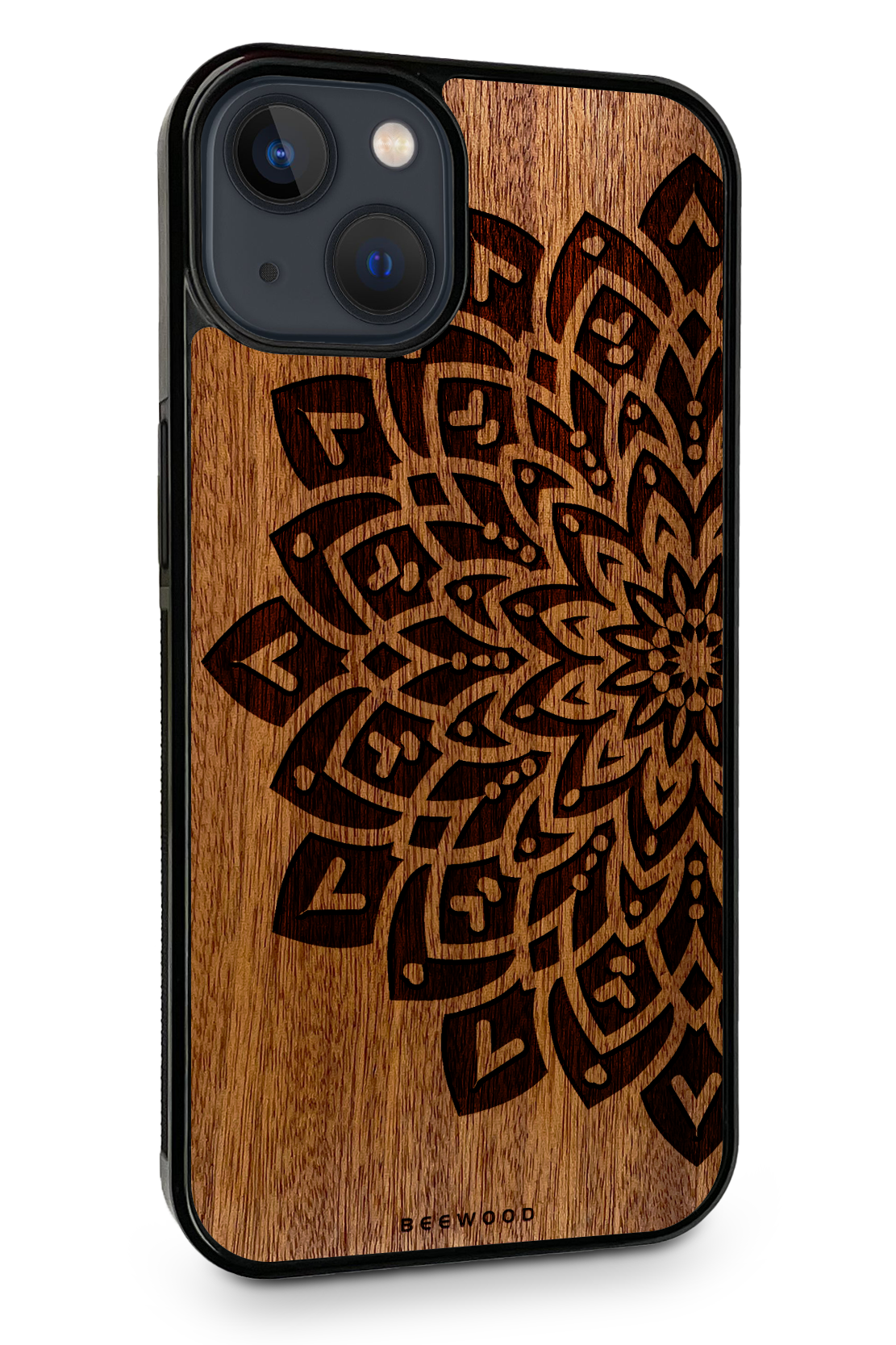 Drevený kryt iPhone - BeeWood MANDALA