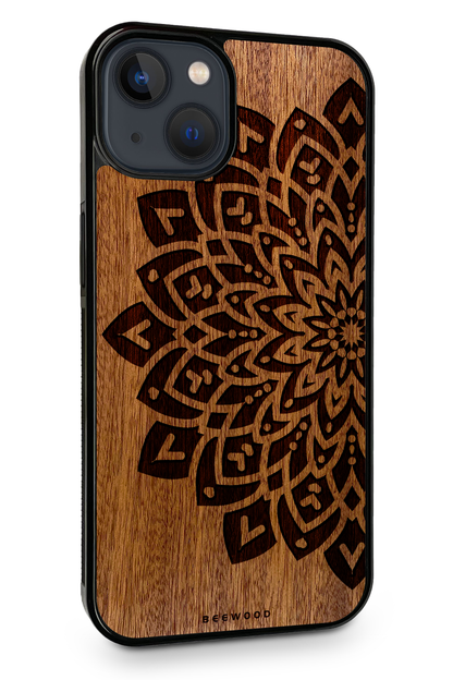 Drevený kryt iPhone - BeeWood MANDALA