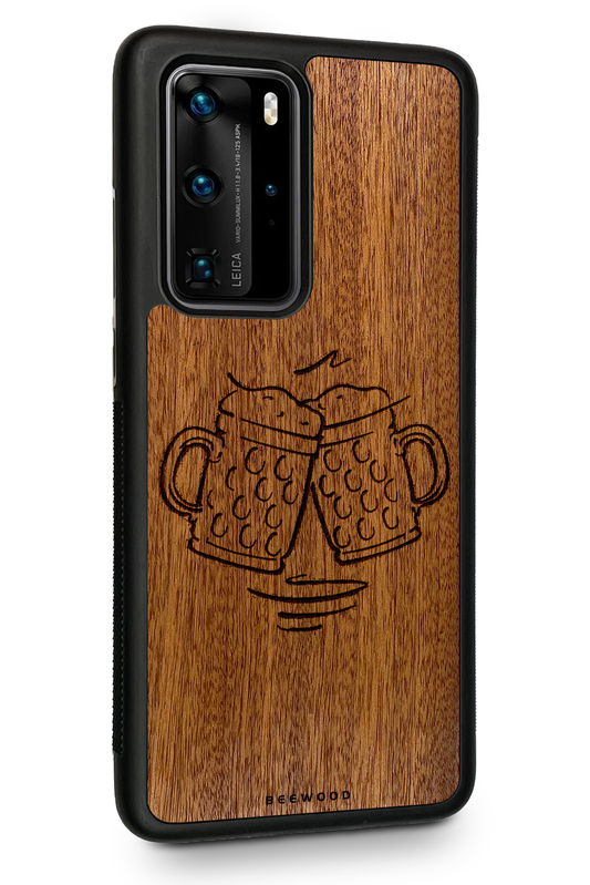 Drevený kryt Huawei - BeeWood PIVO