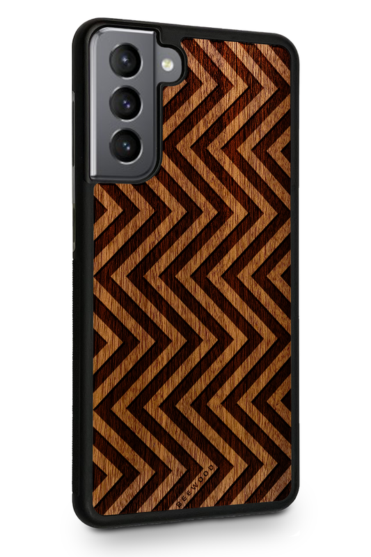 Drevený kryt Samsung - BeeWood STRIPES