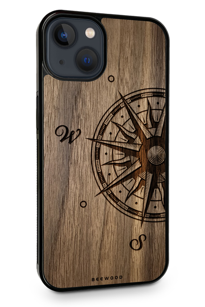 Drevený kryt iPhone - BeeWood COMPASS