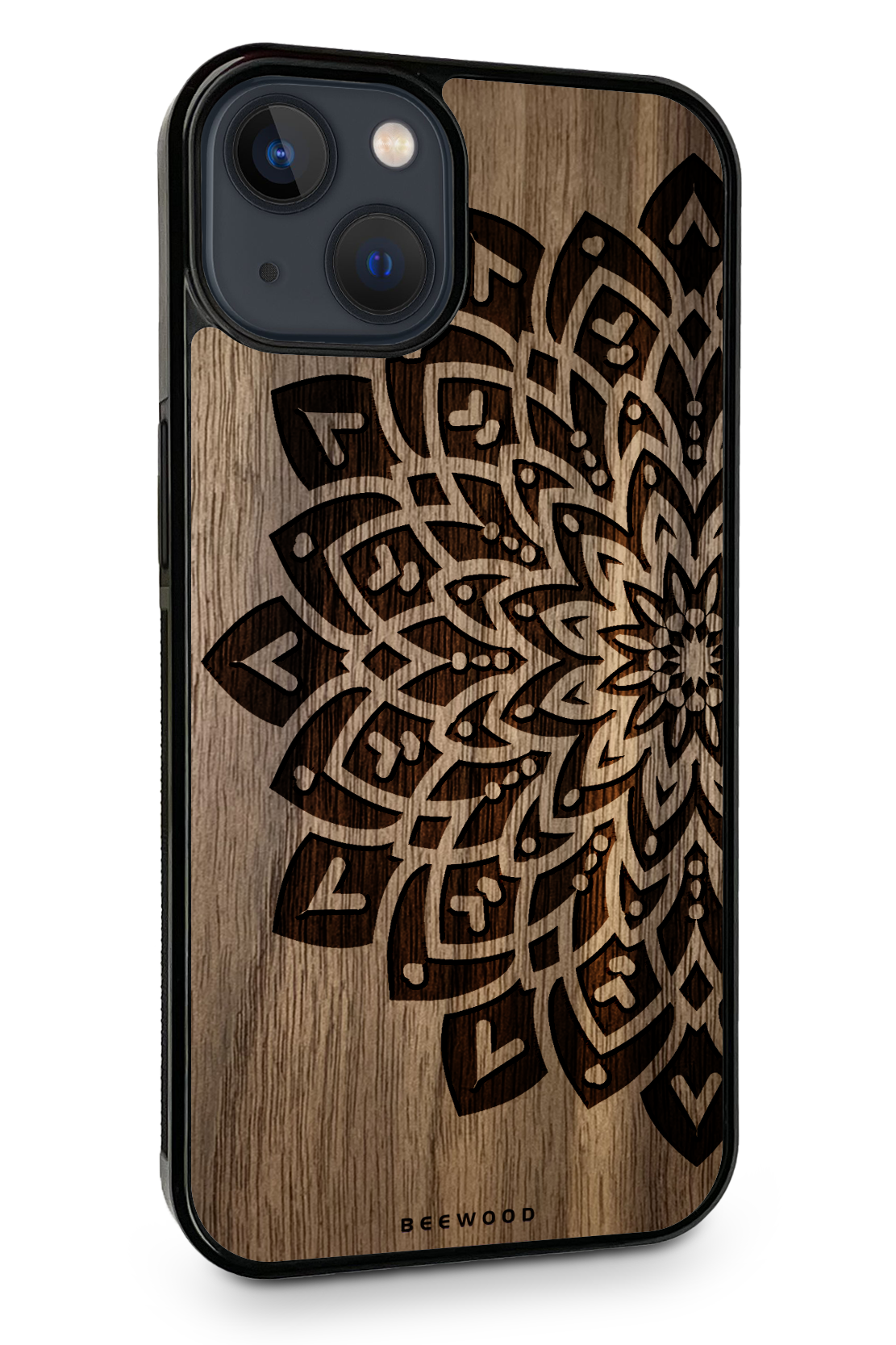 Drevený kryt iPhone - BeeWood MANDALA